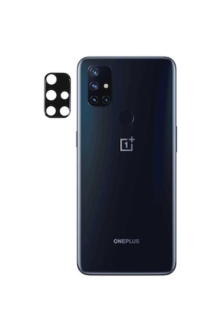 Kilifone - One Plus Nord N10 5g Uyumlu - Kamera Lens Koruyucu 3d Kamera Camı - Şeffaf