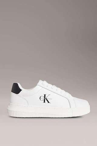 Erkek Chunky Cupsole Sneaker Ayakkabı - Beyaz-8457 Bright White/black