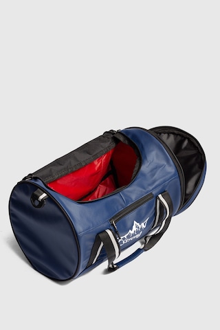 Strong Bag Silindir Spor Ve Seyahat Çantası , Gym Antrenman Fitness Çantası Sl02 Lacivert Lacivert
