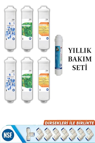 Waterdizayn Inline Yıllık Bakım Seti Kapalı Kasa Su Arı