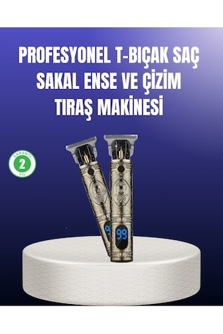 Erkek Bakım İçin Profesyonel Şarjlı Tıraş Makinesi -