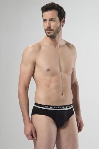 Cacharel 1311 Erkek Slip Bantlı - Siyah Siyah