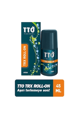 Tto Trx Sprey Ve Roll-on Paketi Terleme Önleyici Çay Ağacı Yağı / Tea Tree Oıl