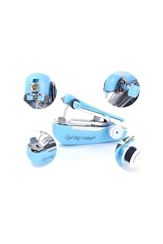 Spring Come Mini Kolay Seyehat Ve Ev Tipi El Dikiş Dikme Makinası 4887 1