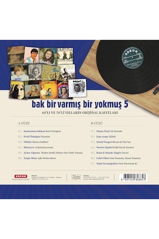 Bak Bir Varmış Bir Yokmuş 5 - Plak Lp