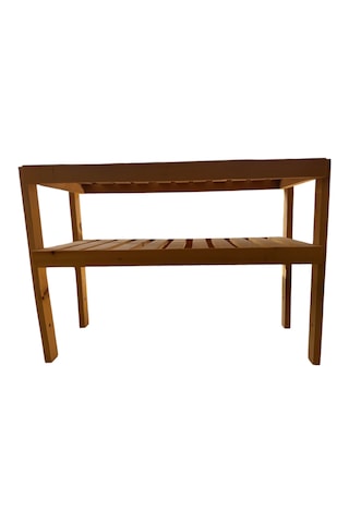 Doğal Ahşap Dekoratif Raf Ahşap