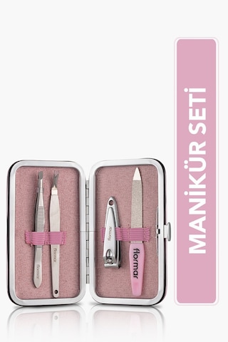 Flormar Çelik Kutulu 4'lü Manikür Seti 036