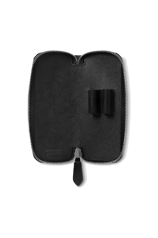 Montblanc Sartorial Fermuarlı 2li Kalemlik 198363 Siyah