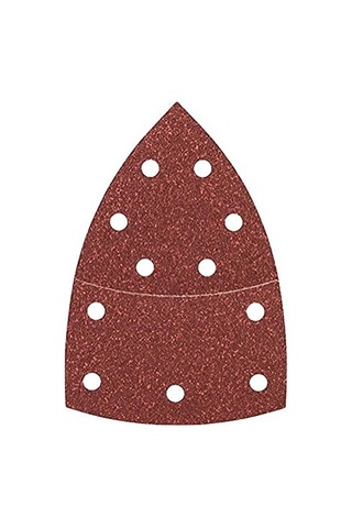 10'lu Multi Zımpara Kağıdı, 102 X 62/93 Mm Boyutunda