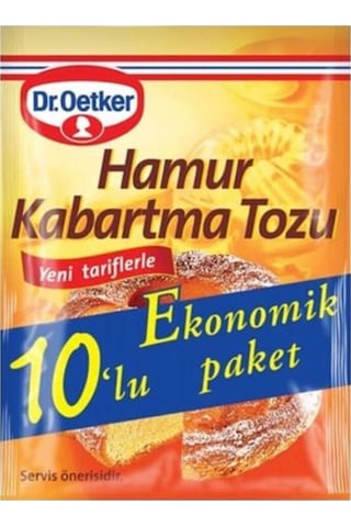 Dr.oetker Hamur Kabartma Tozu 10lu 12 Paket