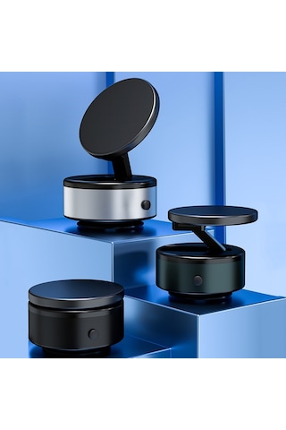 Aımıte X10q Vakum Adsorpsiyonlu Araba Pano Orta Konsol Navigasyon Montaj Braketi Siyah