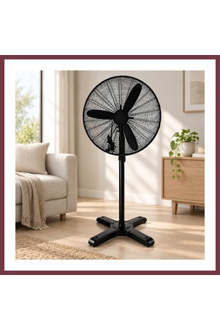 Storeşahin Ayaklı Sanayi Tipi Vantilatör - Metal Pervane, 3 Kademe, 220v Shn0720