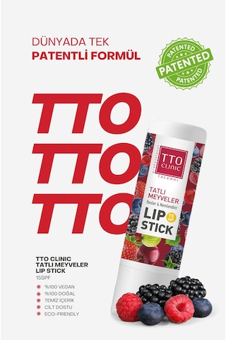 Tto Clinic Tatlı Meyveler Lip Stick SPF15