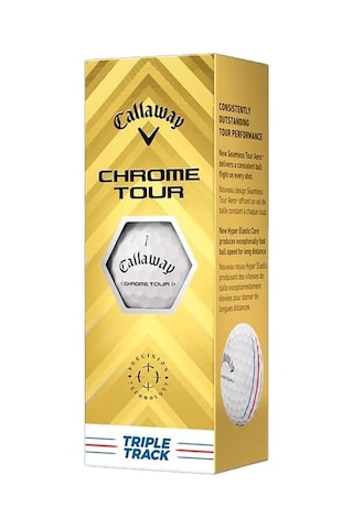 Callaway Bl Chrome Tour 24 Triple Track Golf Topu - 3lü Karışık