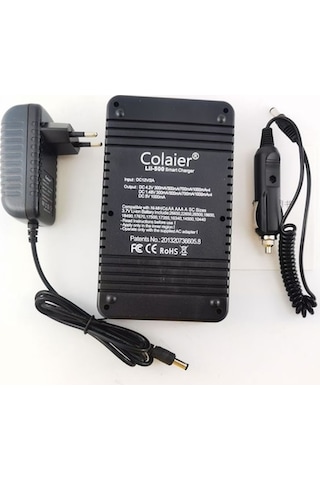 Didadodo Colaier Lii-500 4 Yuvalı Lcd Pil Şarj Cihazı + 2a, Li/nımh 1 Adet