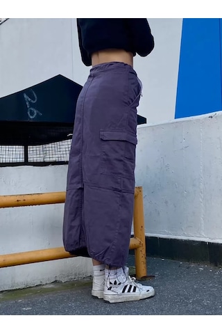 Paradise Kargo Cep Maxi Etek Çok Renkli