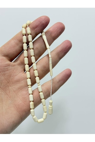 Kesme Fildişi Tesbih 8,95 Gram - Koleksiyonluk Fil Dişi Tespih F050