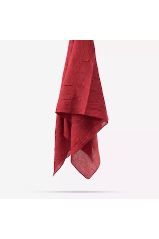 Bambu Eşarp 93x95 Cm. Bordo Bordo