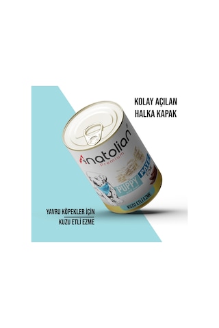 Anatolian Premium Kuzulu Ezme Yavru Köpek Konservesi 400 gr x 24 Adet