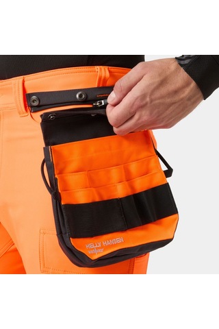 Hh Connect Hi Vis Carpenter Pocket - Orange/ebon - Std