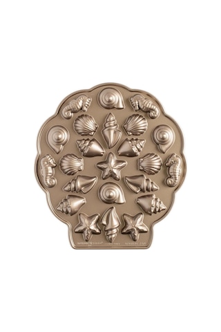 Nordicware Mini Deniz Kabukları Kek Kalıbı - Platin
