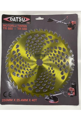 Datsu Elmaslı Tırpan Testeresi 255 Mm 40 Diş-30399