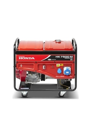 Honda Hk 7500 Ms Marşlı Monofaze 7.5 Kva Benzinli Jeneratör