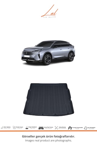 Peugeot 3008 Hybird 3d Havuzlu Paspas Alt Bagaj Havuzu Seti 2024+