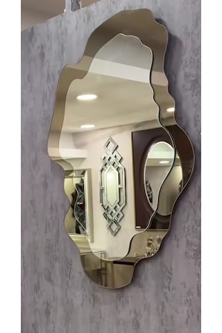 Şişecam Boy Aynası Gümüş - Bronz