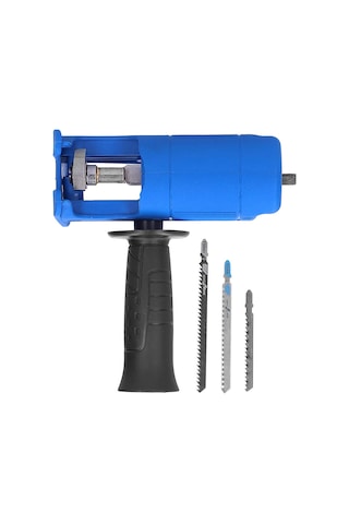 Fosenze Matkap Dönüştürücü - 12 Testere Uçlu Çok Amaçlı Elektrikli Testere Adaptörü