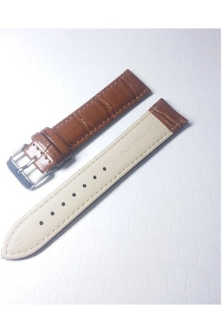 22 Mm Av.Kahverengi Kroko (Pu) Deri Saat Kordonu Kayışı