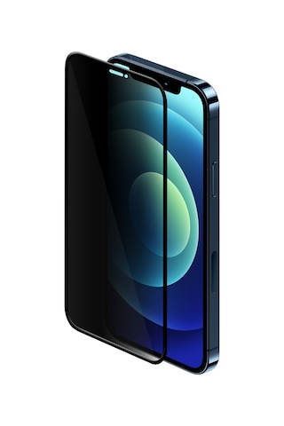 Buff Apple Uyumlu iPhone 12 Mini 5D Privacy Ekran Koruyucu (474126690)