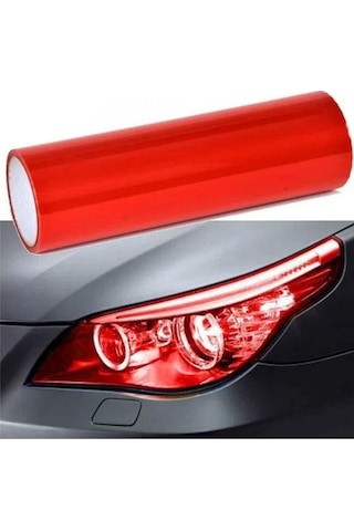 Far Stop Filmi Far Folyosu Kırmızı Far Çizik Çizilme Engelleyici Folyo 100cm X 30cm