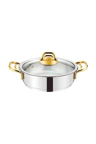 Evimsaray Asude 6 Parça Omlet Set Gold