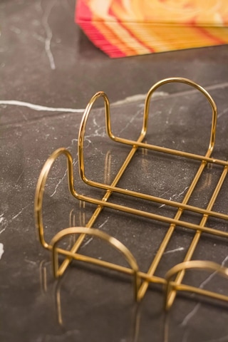 Gold Sunum Peçeteliği & Peçetelik Paslanmaz Çok Renkli