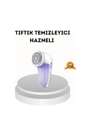 Taşınabilir Şarjlı Tiftik Toplayıcı - Çıkarılabilir Hazneli Anti-statik Fırçalı Renkli