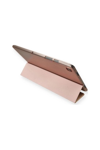 Apple İpad 2025 10.9 10.nesil Kalemlikli Tablet Smart Kılıf - Rose Gold Arka Kapak