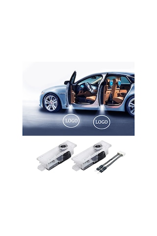 Autogp Bmw F10 Kapı Altı Işık Lazer Led Logo Hoşgeldin Aydınlatması Agp-kl-1010 1 Çift/kutu