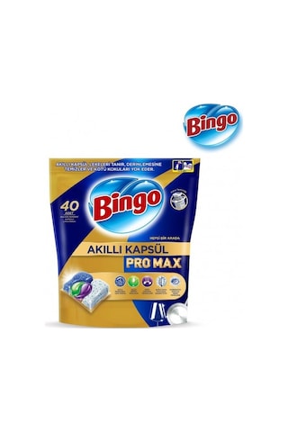 Bingo Akıllı Kapsül Pro Max Bulaşık Makinesi Deterjanı 80 Tablet
