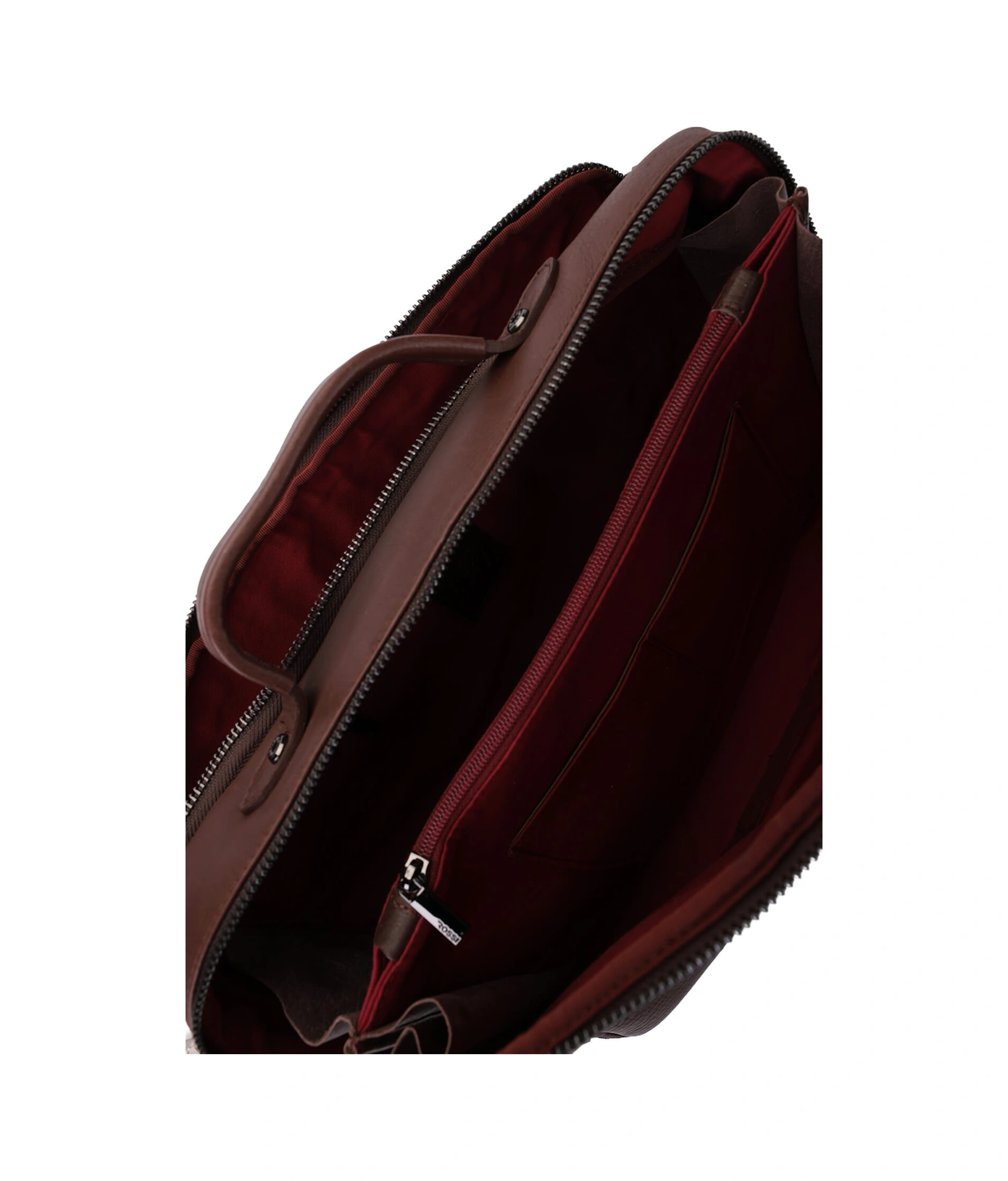 Bruno Shoes Bruno Rossi Bag Erkek Hakiki Deri Kahverengi Evrak Çantası 1048 330g Erk Cnt Sk25-26 Caffe Kahverengi