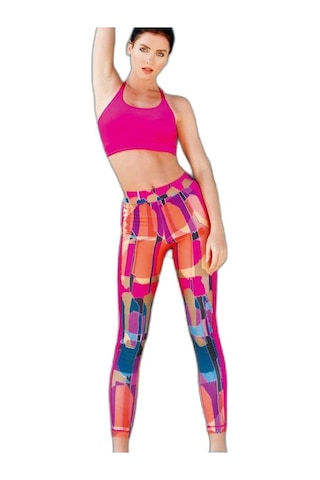 Yeni Inci Yoga-Fitness-Pilates-Koşu Sporcu Tayt Takım T128-T19