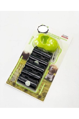 Nunbell Penguen Yedekli Dışkı Torbası 5'li