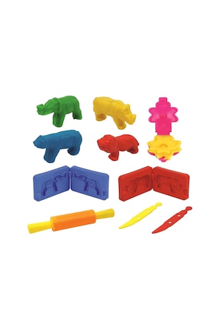 3d Orman Hayvanları Oyun Hamuru Seti