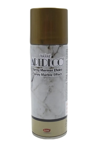 Artdeco 200ml Sprey Mermer Efekti Altın / 990