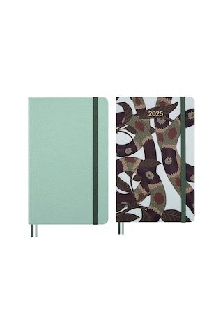 Moleskine Özel Seri Snake Leaves 12 Ay Haftalik Ajanda + Vegea Ma Çok Renkli