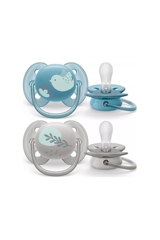 Philips Avent Ultra Yumuşak Emzik 6-18 Ay 2li Erkek Çok Renkli