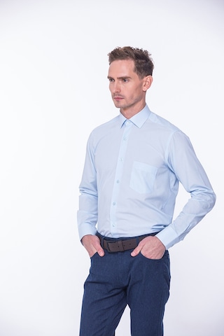 Fitmens Erkek Klasik Uzun Kol Terry Cotton Hediye Kutulu Gömlek - Açık Ma