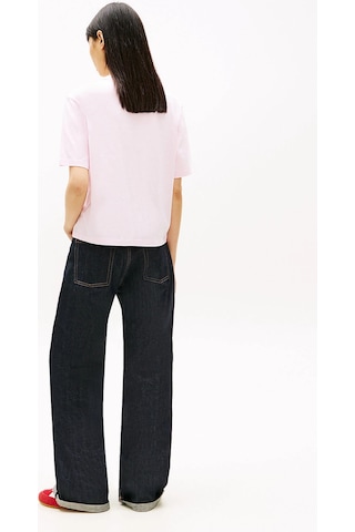 Tommy Hilfiger Tjw Kutulu Kesim Amblemli Kadın Pembe T-shirt Dw0dw22202tn9 Pembe