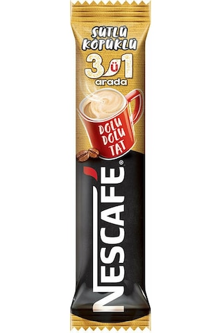 Nescafe 3'ü 1 Arada Sütlü Köpüklü Hazır Kahve 72 x 17.4 G