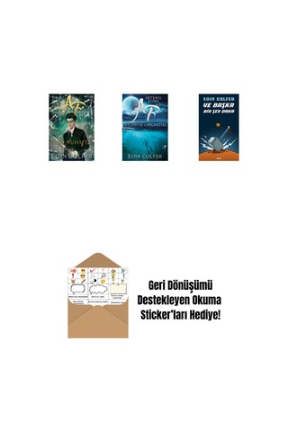 Artemis Fowl 8 - Son Muhafız + Artemis Fowl 7 - Atlantis Saplantısı + Ve Başka Bir Şey Daha + Okuma Sticker'ları